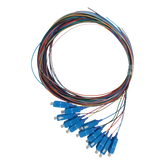 Kit de 12 Pigtails SC/UPC Monomodo G657A1 2m - Fibralink